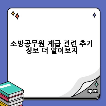 소방공무원 계급 관련 추가 정보 더 알아보자