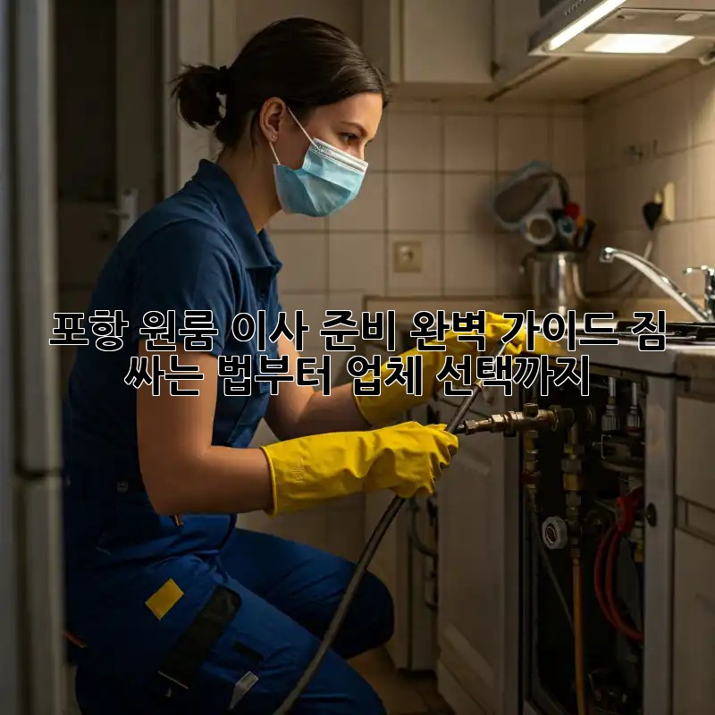 포항 원룸 이사 준비 완벽 가이드: 짐 싸는 법부터 업체 선택까지!