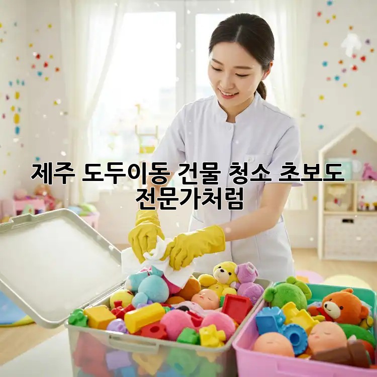 제주 도두이동 건물 청소🧹 초보도 전문가처럼! ✨