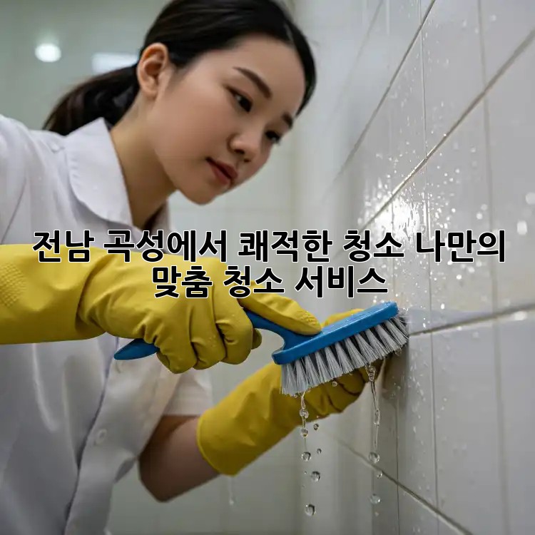전남 곡성에서 쾌적한 청소, 나만의 맞춤 청소 서비스!