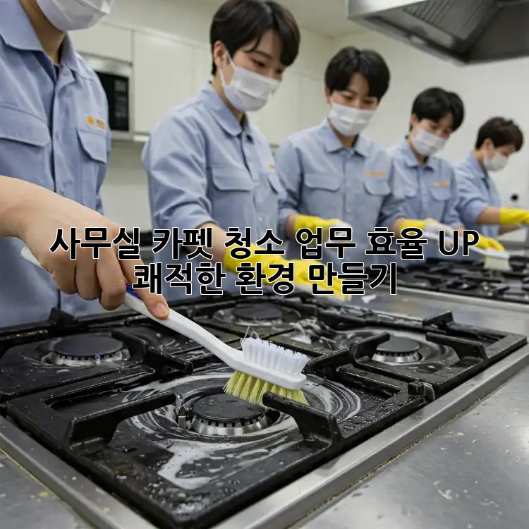 사무실 카펫 청소: 업무 효율 UP! 쾌적한 환경 만들기