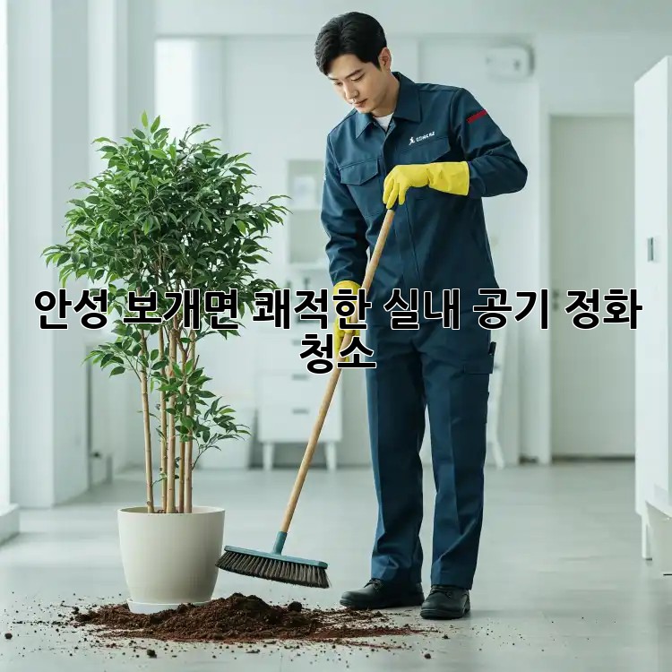 안성 보개면 쾌적한 실내 공기 정화 청소 🌿