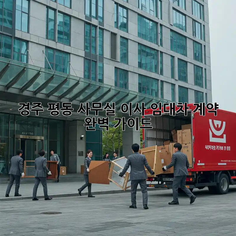 경주 평동 사무실 이사? 임대차 계약 완벽 가이드!