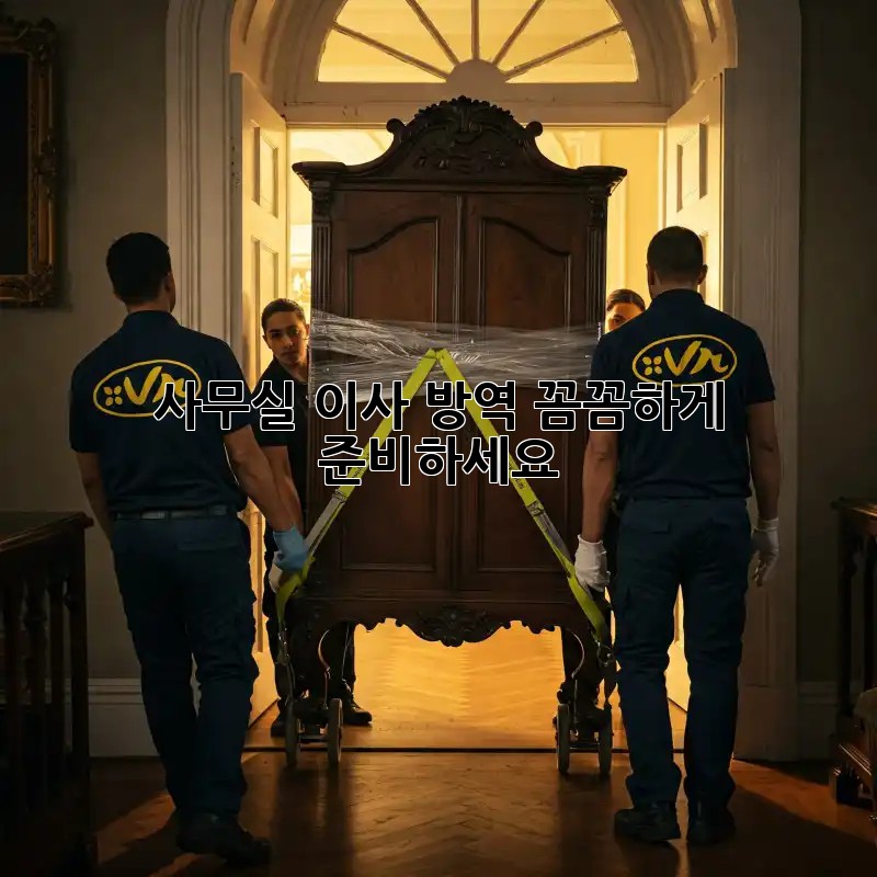 사무실 이사? 방역 꼼꼼하게 준비하세요!