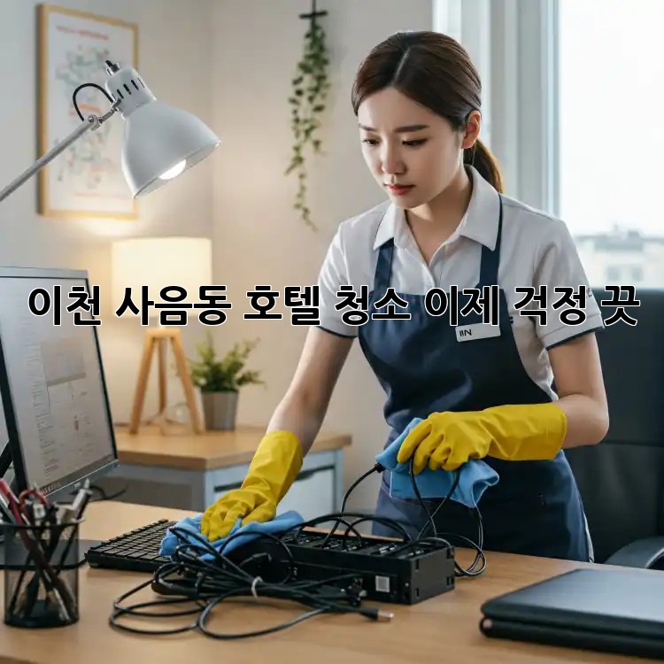 이천 사음동 호텔 청소🧹✨, 이제 걱정 끗! 😉