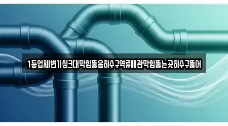 1등업체변기싱크대막힘뚫음하수구역류배관막힘뚫는곳하수구뚫어