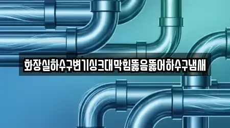 화장실하수구변기싱크대막힘뚫음뚫어하수구냄새