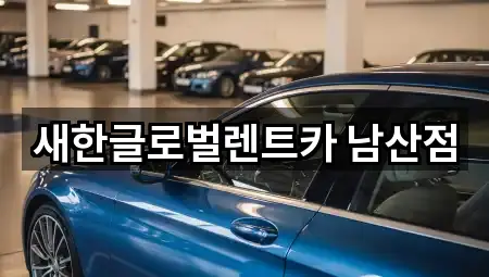 새한글로벌렌트카 남산점