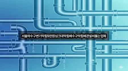 서울하수구변기막힘5만원싱크대막힘배수구막힘배관설비뚫는업체