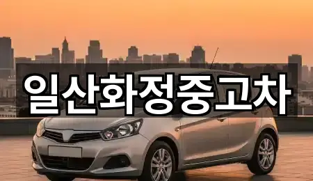 일산화정중고차