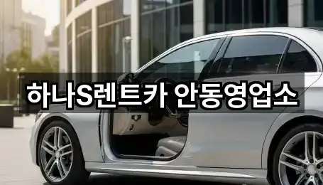 위치 브리핑: 안동시 옥동 장기렌트카 2곳
