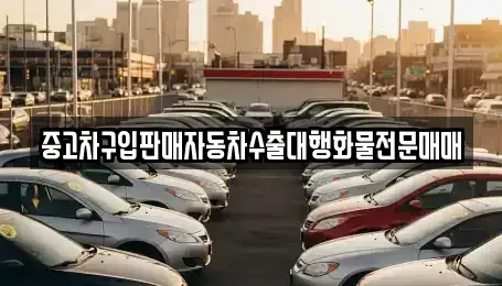강원 속초시 노학동 중고차매매 전문 중고차구입판매자동차수출대행화물전문매매