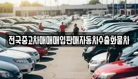 강원 속초시 동명동 중고차매입 전문 전국중고차매매매입판매자동차수출화물차