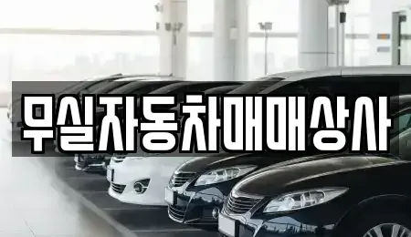 강원 원주시 무실동 중고차매매 전문 무실자동차매매상사