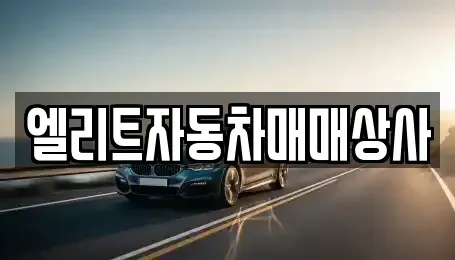 강원 원주시 무실동 중고차매매 전문 엘리트자동차매매상사