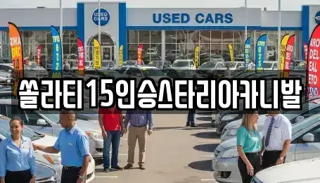 강원 춘천시 남산면 렌트카 전문 쏠라티15인승스타리아카니발