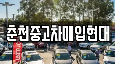 강원 춘천시 중고차매입 전문 춘천중고차매입현대