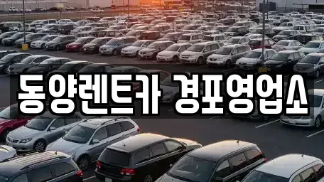 강원특별자치도 강릉시 월호평동 렌트카 전문 동양렌트카 경포영업소