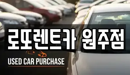 강원특별자치도 원주시 명륜동 장기렌트카 전문 로또렌트카 원주점