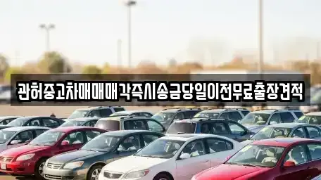 강원특별자치도 원주시 명륜동 중고차매매 전문 관허중고차매매매각즉시송금당일이전무료출장견적