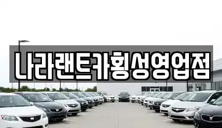 강원특별자치도 원주시 문막읍 렌트카 전문 나라랜트카횡성영업점