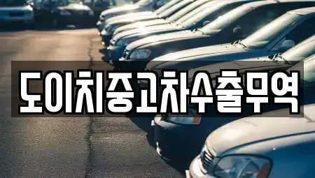 강원특별자치도 원주시 행구동 중고차매매 전문 도이치중고차수출무역