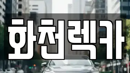 강원특별자치도 춘천시 사북면 렌트카 전문 화천렉카