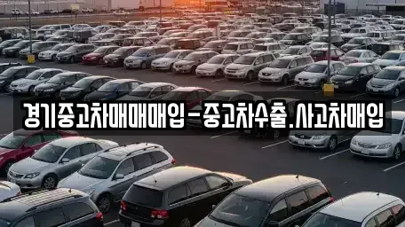 경기 고양시 덕양구 관산동 중고차 전문 경기중고차매매매입-중고차수출.사고차매입