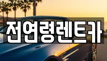 경기 고양시 덕양구 토당동 렌트카 전문 전연령렌트카