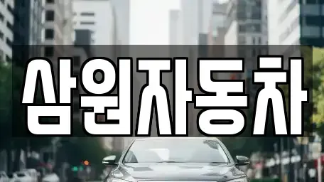 경기 고양시 덕양구 토당동 중고차 전문 삼원자동차