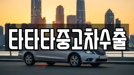 경기 고양시 일산동구 마두동 중고차매매 전문 타타타중고차수출