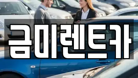 경기 부천시 소사구 소사본동 렌트카 전문 금미렌트카