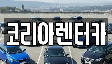 경기 부천시 오정구 고강동 장기렌트카 전문 코리아렌터카