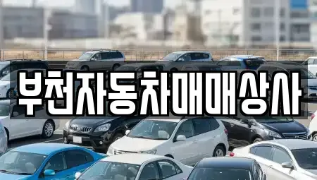 경기 부천시 오정구 고강동 중고차 전문 부천자동차매매상사