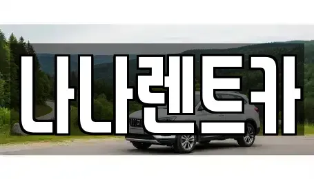 경기 부천시 원미구 역곡동 렌트카 전문 나나렌트카