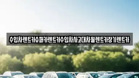 경기 부천시 원미구 역곡동 장기렌트카 전문 수입차렌트카슈퍼카렌트카수입차사고대차월렌트카장기렌트카