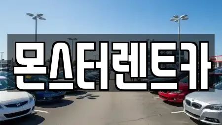 경기 수원시 권선구 렌트카 전문 몬스터렌트카