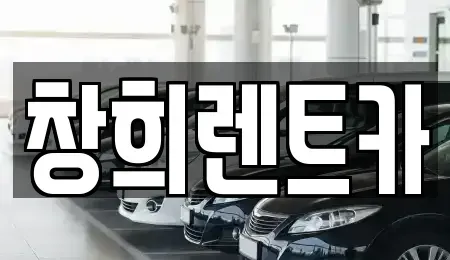 경기 수원시 장안구 하광교동 렌트카 전문 창희렌트카