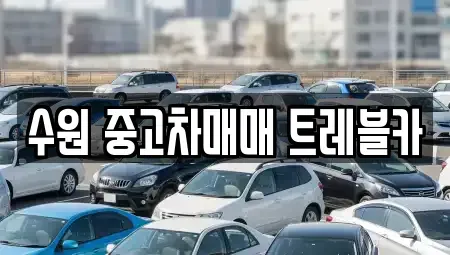경기 수원시 팔달구 중고차 전문 수원 중고차매매 트레블카