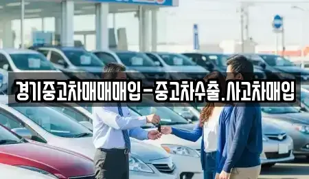 경기 시흥시 배곧동 중고차매입 전문 경기중고차매매매입-중고차수출.사고차매입
