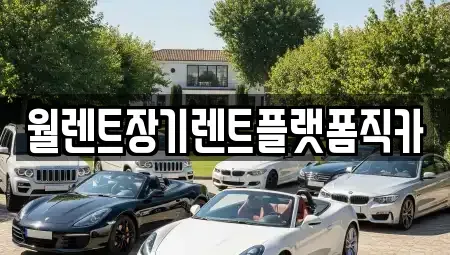 경기 안산시 단원구 고잔동 장기렌트카 전문 월렌트장기렌트플랫폼직카