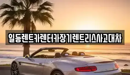 경기 안산시 상록구 사동 장기렌트카 전문 일등렌트카렌터카장기렌트리스사고대차