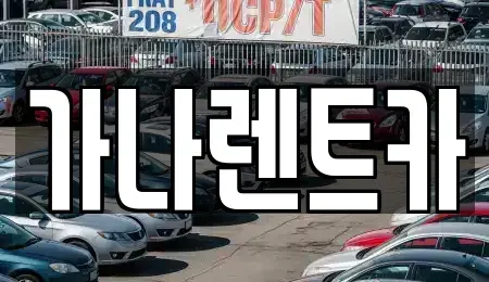 경기 안성시 보개면 렌트카 전문 가나렌트카