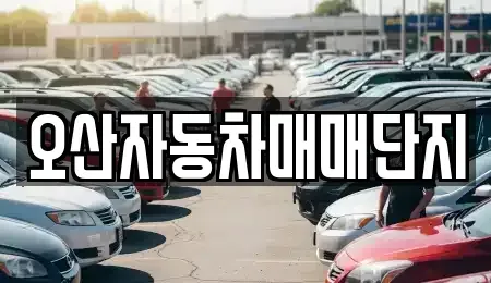 경기 오산시 내삼미동 중고차 전문 오산자동차매매단지