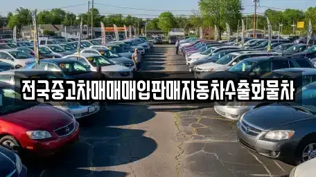 경기 오산시 내삼미동 중고차매입 전문 전국중고차매매매입판매자동차수출화물차