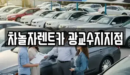 경기 용인시 수지구 죽전동 단기렌트카 전문 차놀자렌트카 광교수지지점