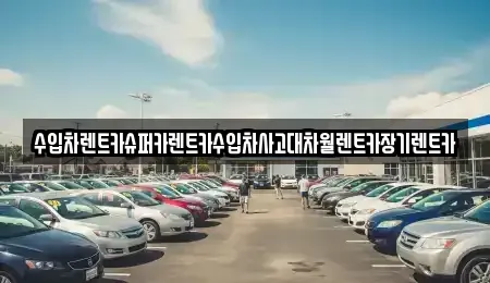 경기 용인시 수지구 죽전동 장기렌트카 전문 수입차렌트카슈퍼카렌트카수입차사고대차월렌트카장기렌트카
