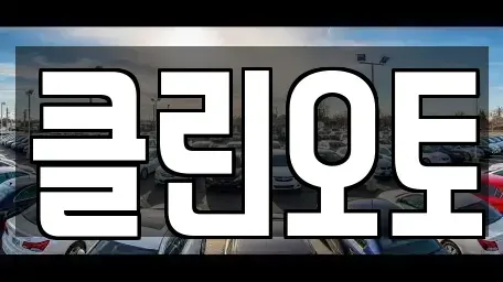 경기 용인시 수지구 죽전동 중고차매매 전문 클린오토
