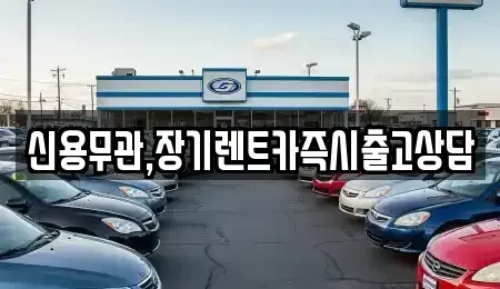 경기 파주시 장기렌트카 전문 신용무관,장기렌트카즉시출고상담