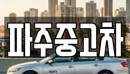 경기 파주시 중고차매매 전문 파주중고차